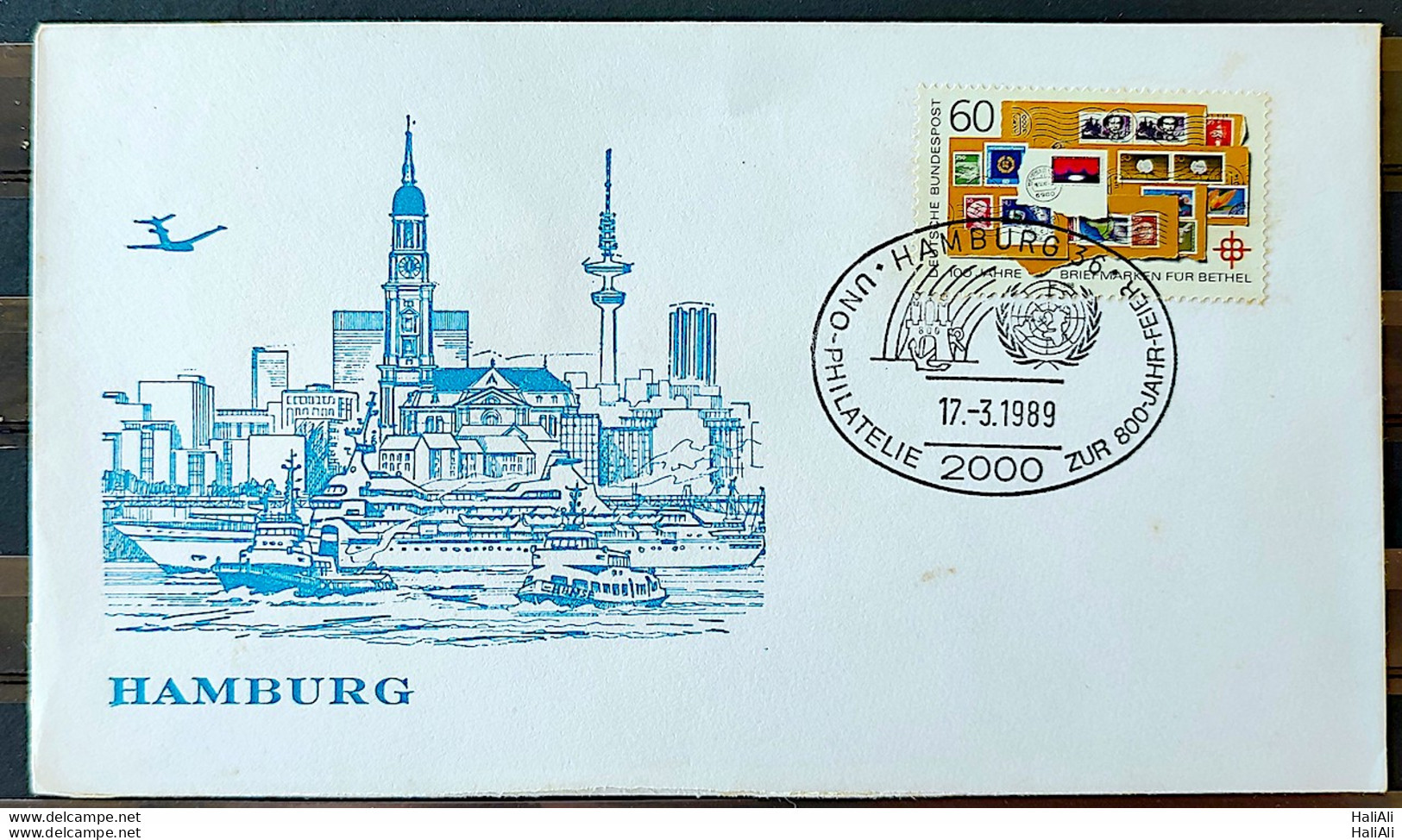 Brazil Envelope FDC 000 1989 Germany Philately - FDC