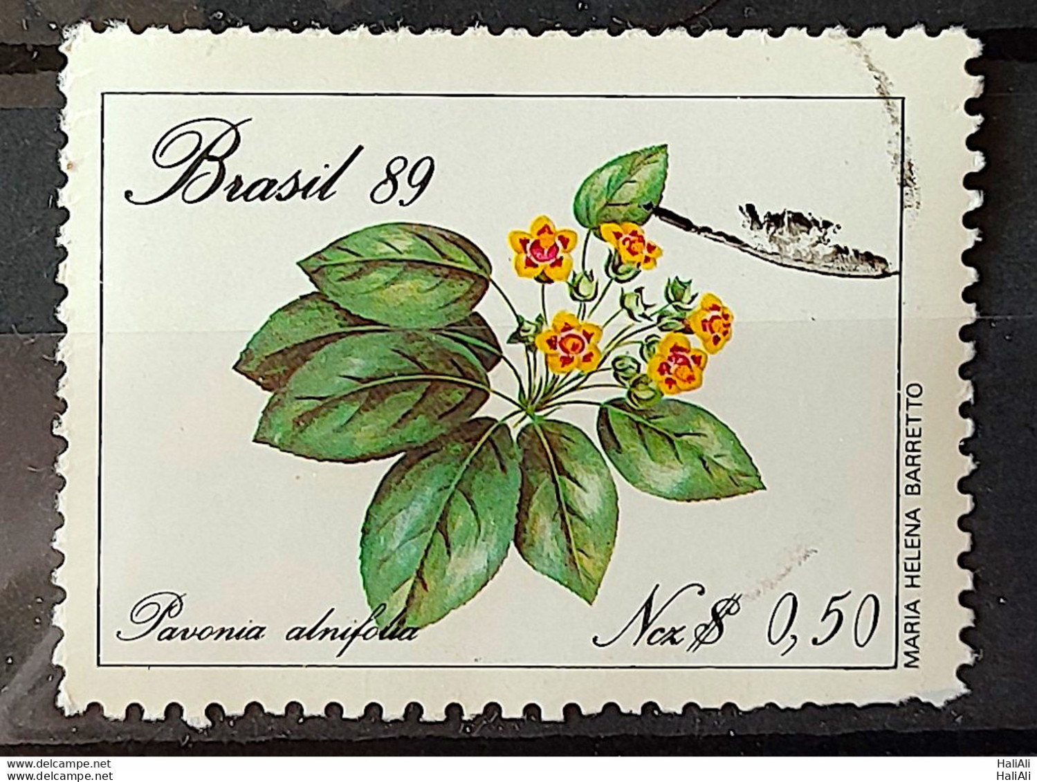 C 1631 Brazil Stamp Flora Preservation Environment 1989 Circulated 1 - Used Stamps