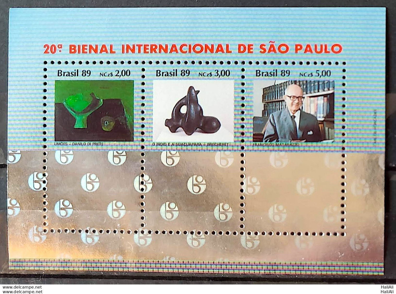 B 82 Brazil Stamp International Biennial Of Sao Paulo Art 1989 - Neufs