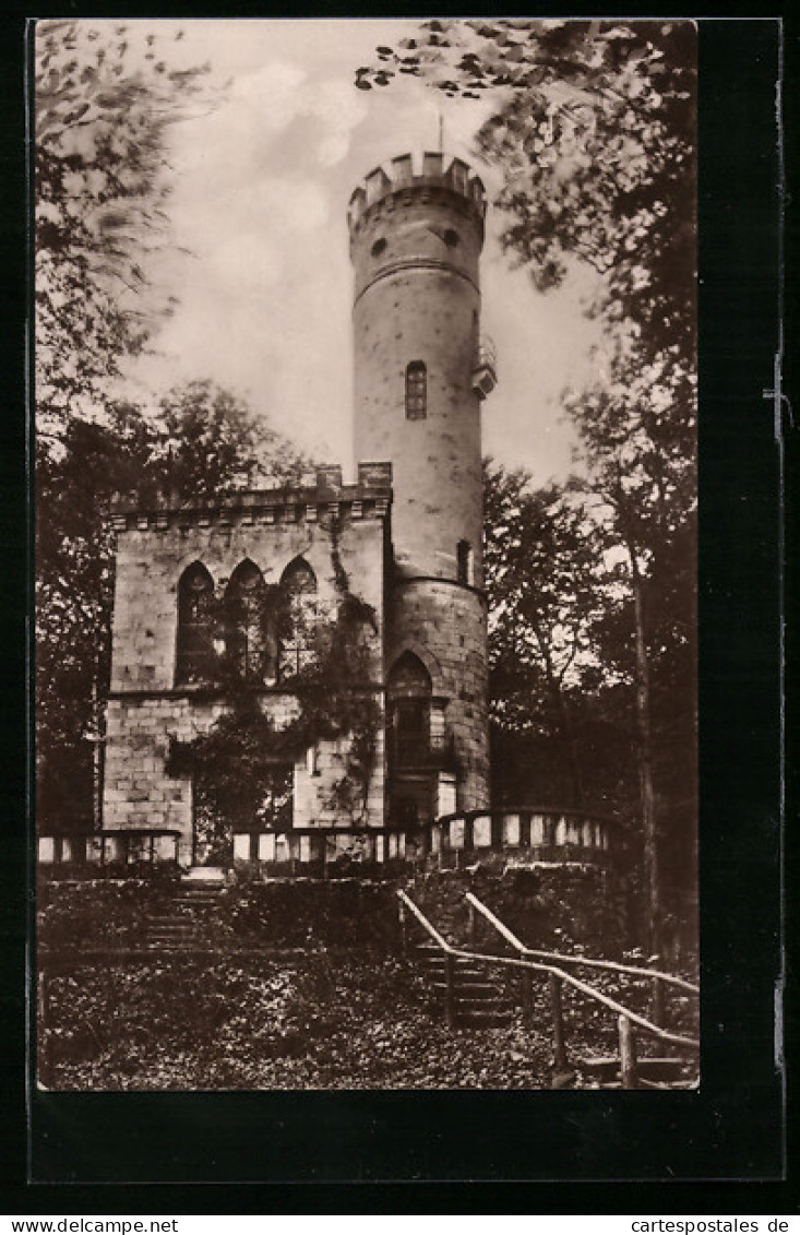 AK Hann.-Münden, Tillyschanze Mit Park  - Hannoversch Muenden