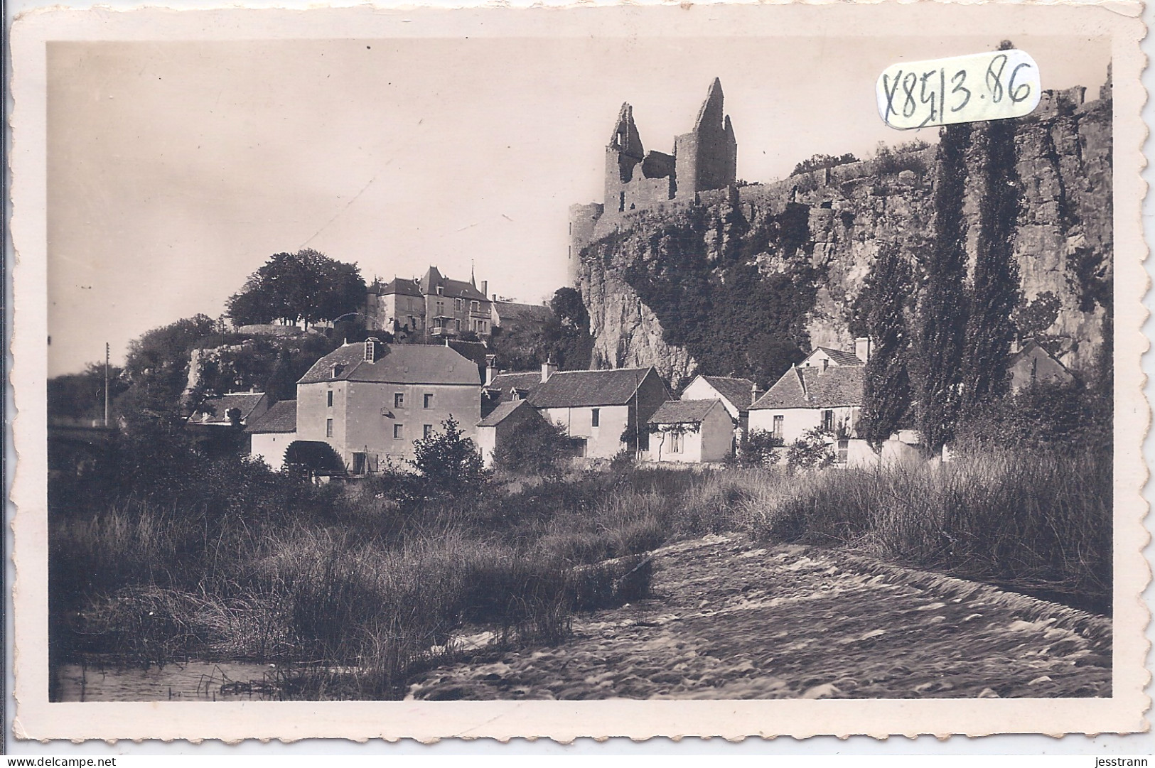 ANGLES-SUR-L ANGLIN- LE BARRAGE- LE CHATEAU ET LA HUCHECORNE - Sonstige & Ohne Zuordnung