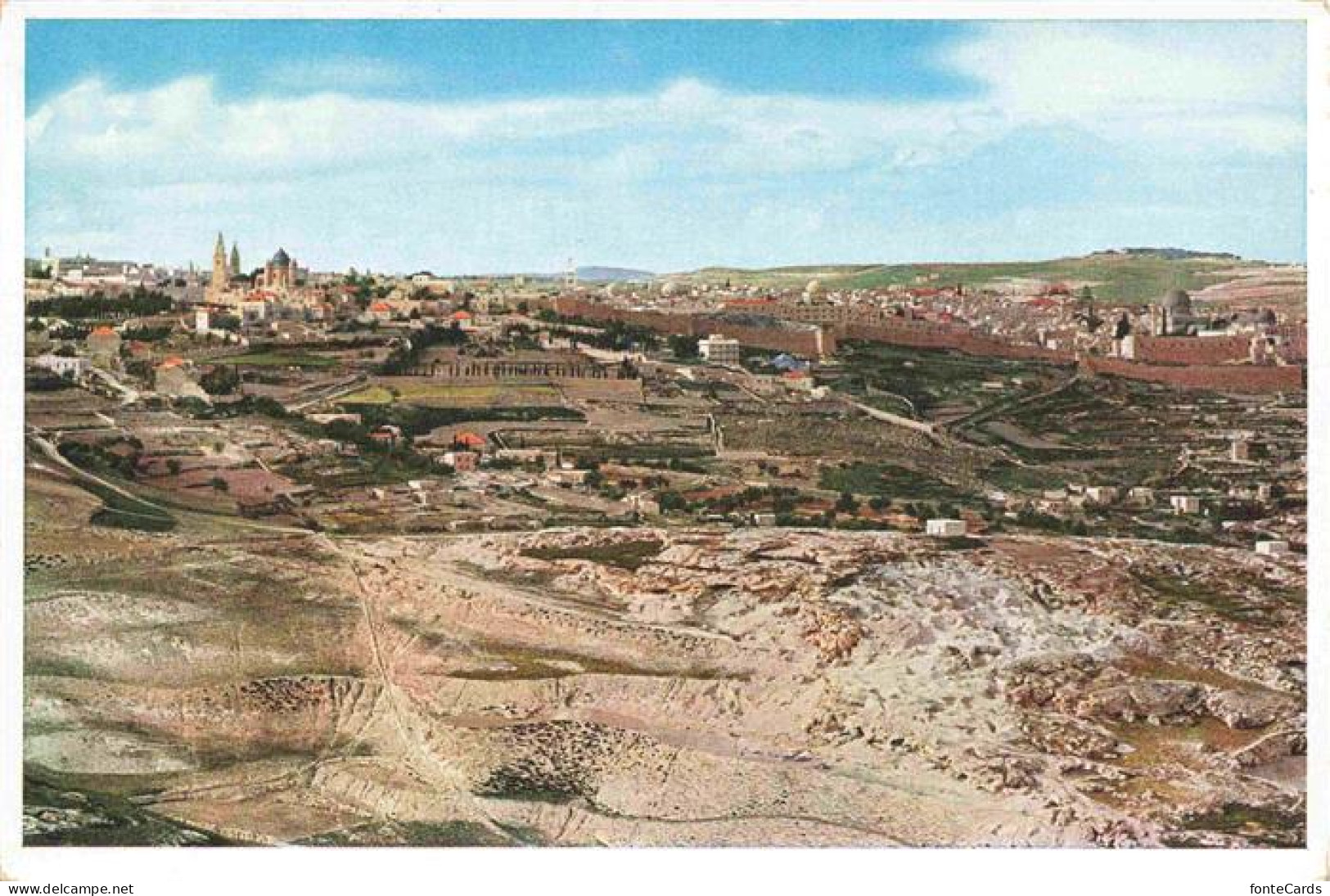 73972674 Jerusalem__Yerushalayim_Israel Panorama From The South Aerial View - Israël