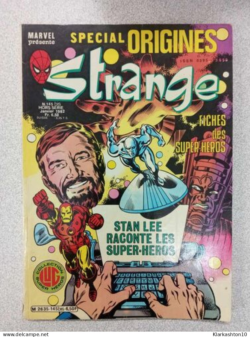 Special Origines - Strange - Fiches Des Super Herois - Other & Unclassified