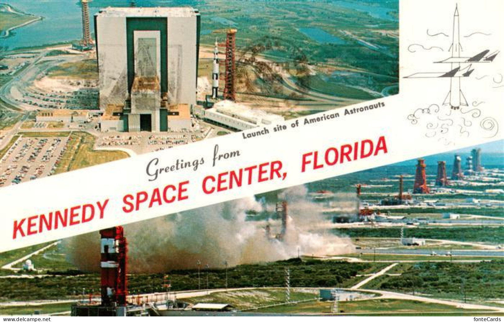 73948658 Florida__US-State Kennedy Space Center Launch Site Of American Astronau - Andere & Zonder Classificatie