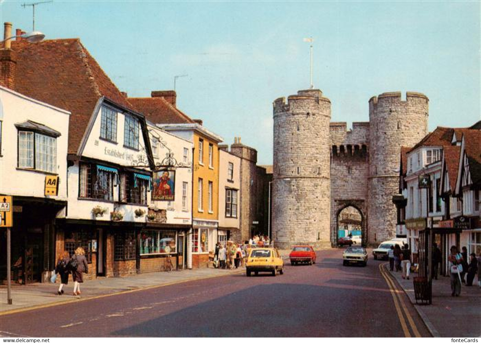 73909556 Canterbury  Kent UK The Westgate Und Falstaff Hotel - Autres & Non Classés