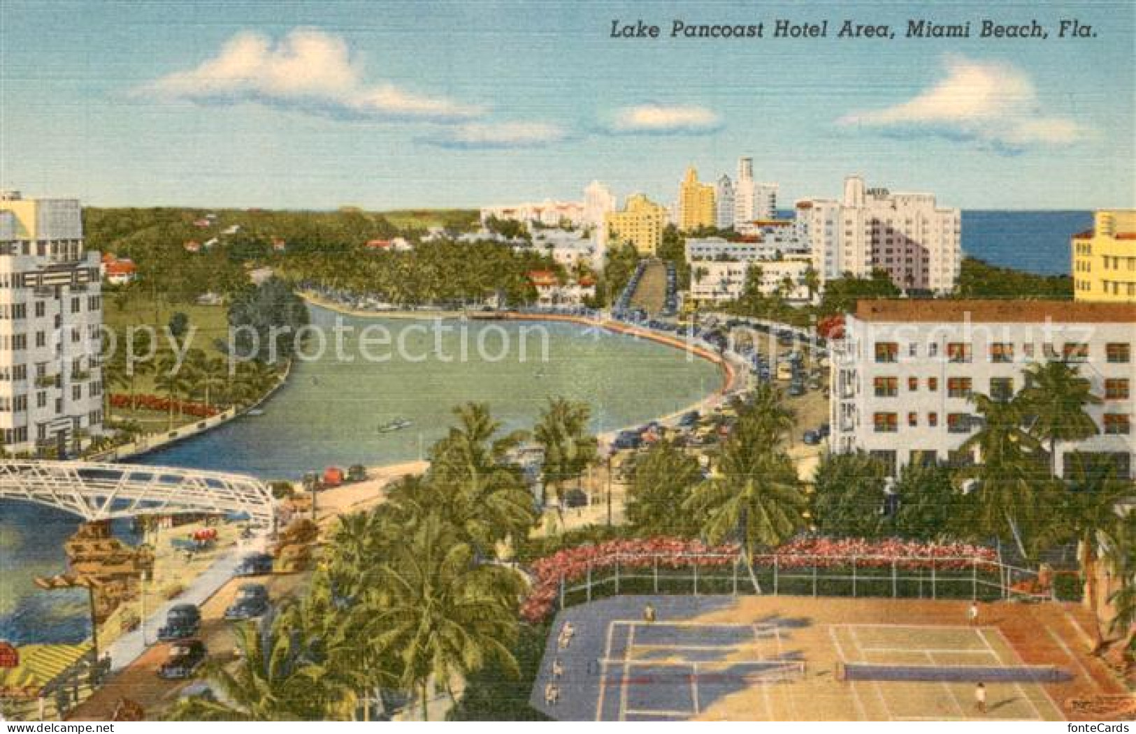 73711092 Miami_Beach Lake Pancoast Hotel Area - Otros & Sin Clasificación