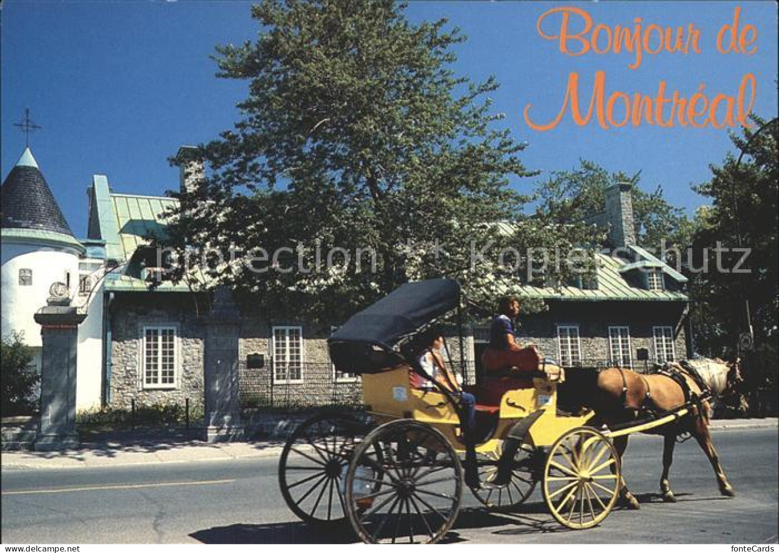72285835 Montreal Quebec Chateau Ramsay Pferdedroschke Montreal - Non Classés