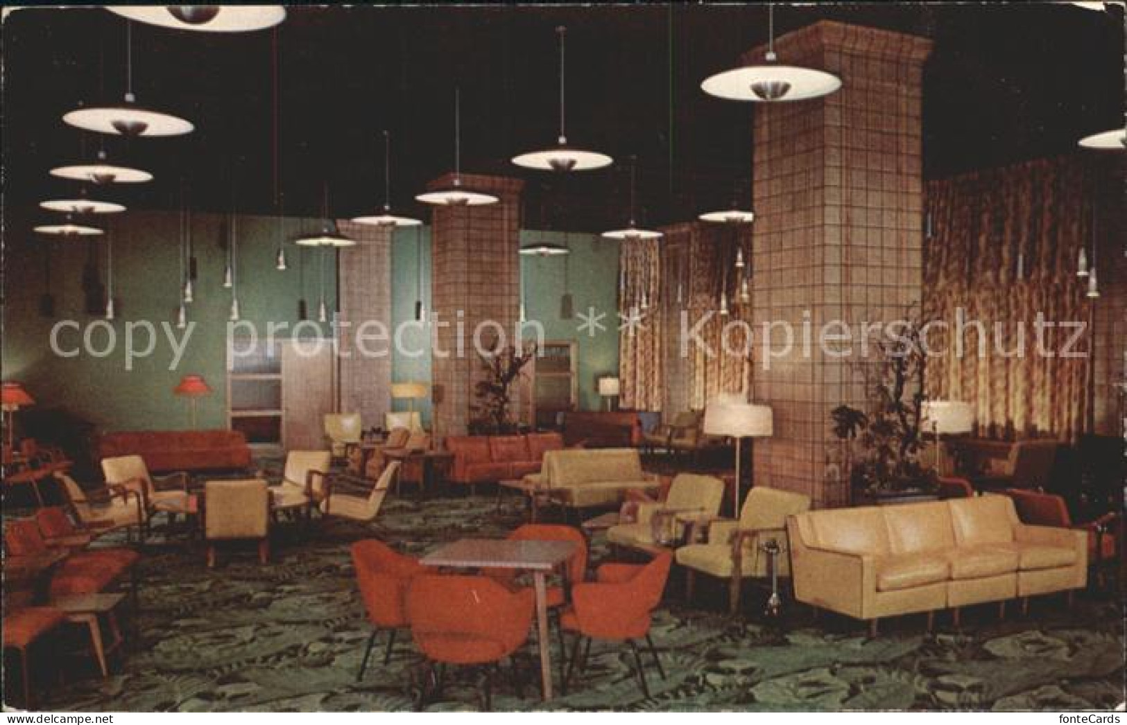 72283295 Chicago_Illinois Main Lobby Y.M.C.A. Hotel  - Other & Unclassified