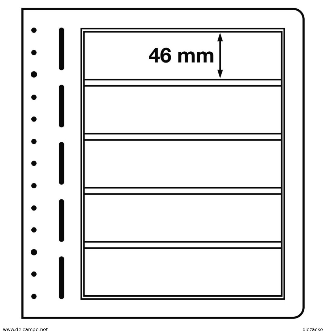 Leuchtturm LB Blankoblätter LB 5 (10er Pack) 307332 Neu ( - Vierges