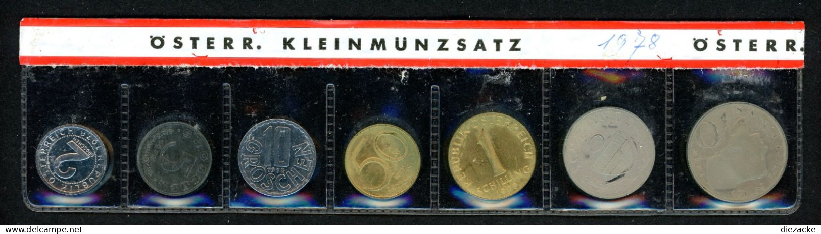 Österreich Kursmünzensatz/ KMS 1978 PP (M4750 - Austria