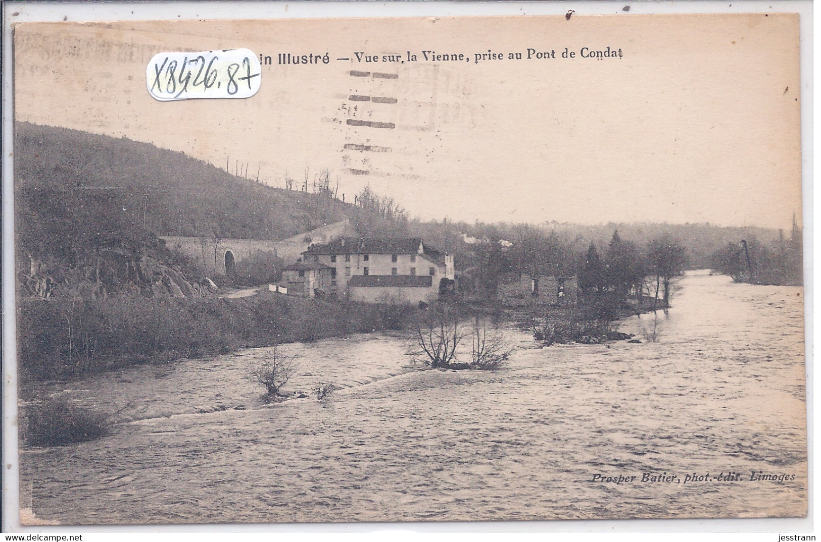 CONDAT- VUE SUR LA VIENNE- PRISE DU PONT DE CONDAT - Condat Sur Vienne