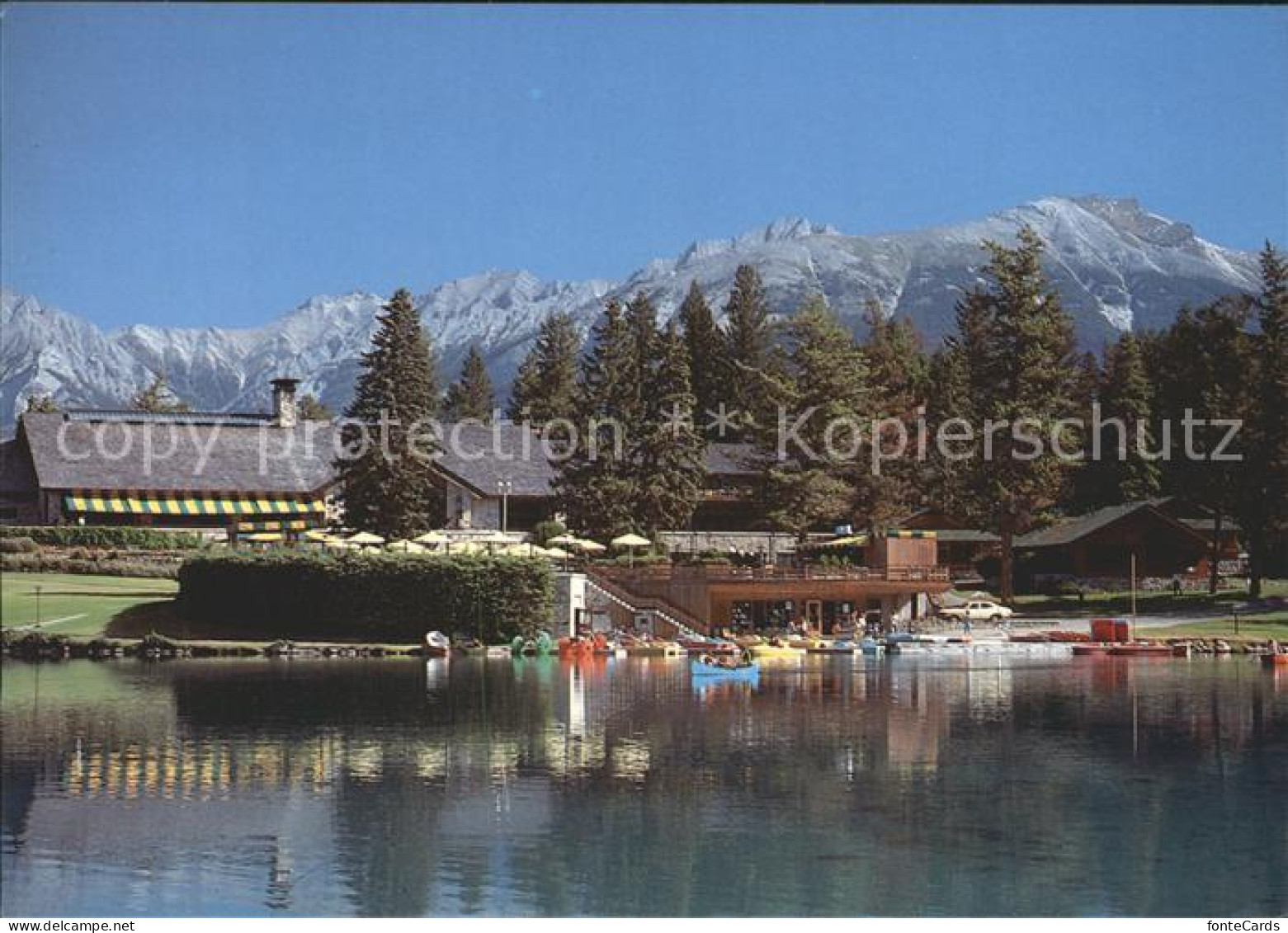 72280445 Jasper Alberta Jasper Park Lodge Distinctive World Famous Resort Hotel  - Zonder Classificatie