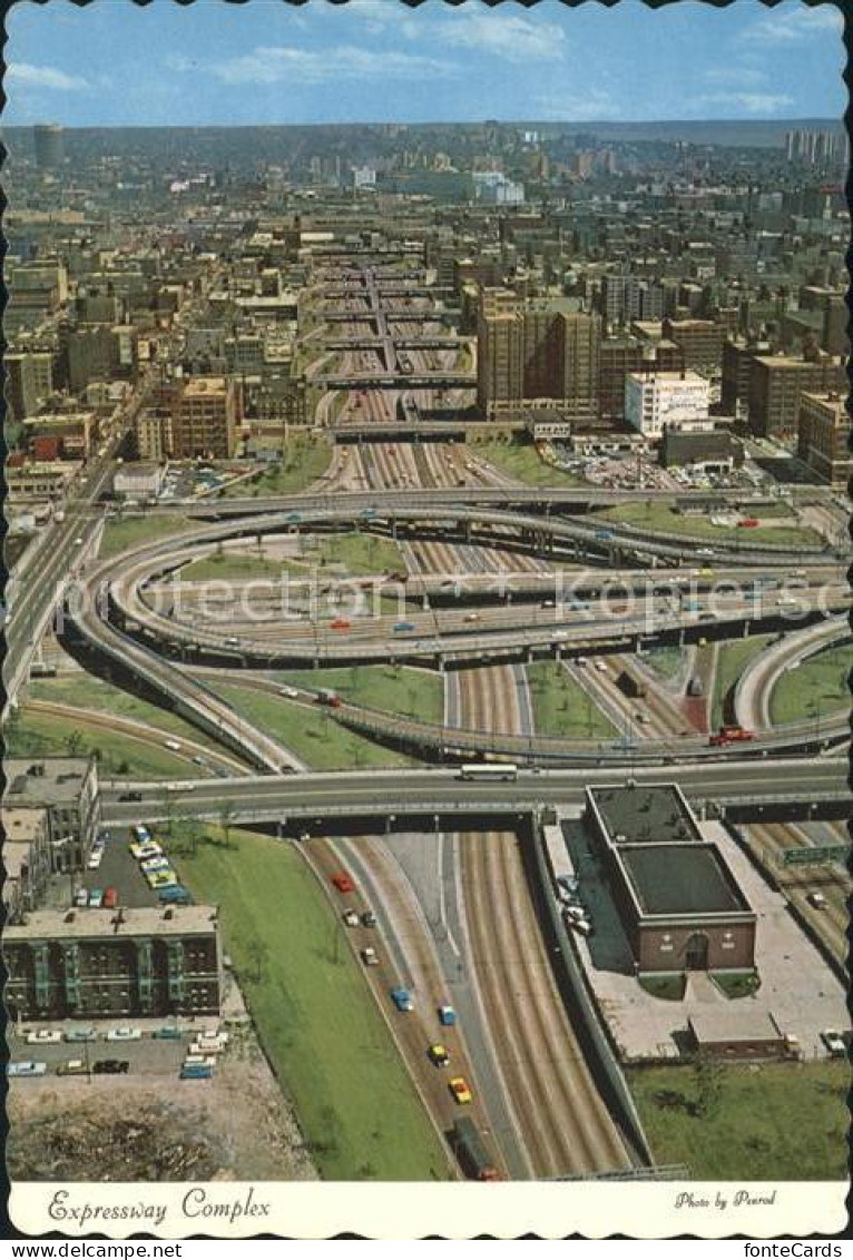 72279670 Chicago_Illinois Fliegeraufnahme Expressway Complex - Other & Unclassified