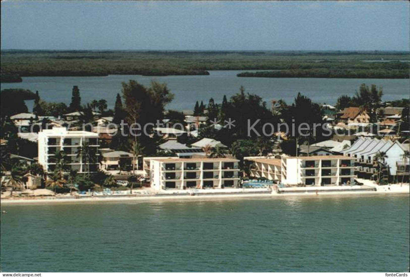 72279630 Fort_Myers_Beach Sandpiper Gulf Resort Fliegeraufnahme - Autres & Non Classés