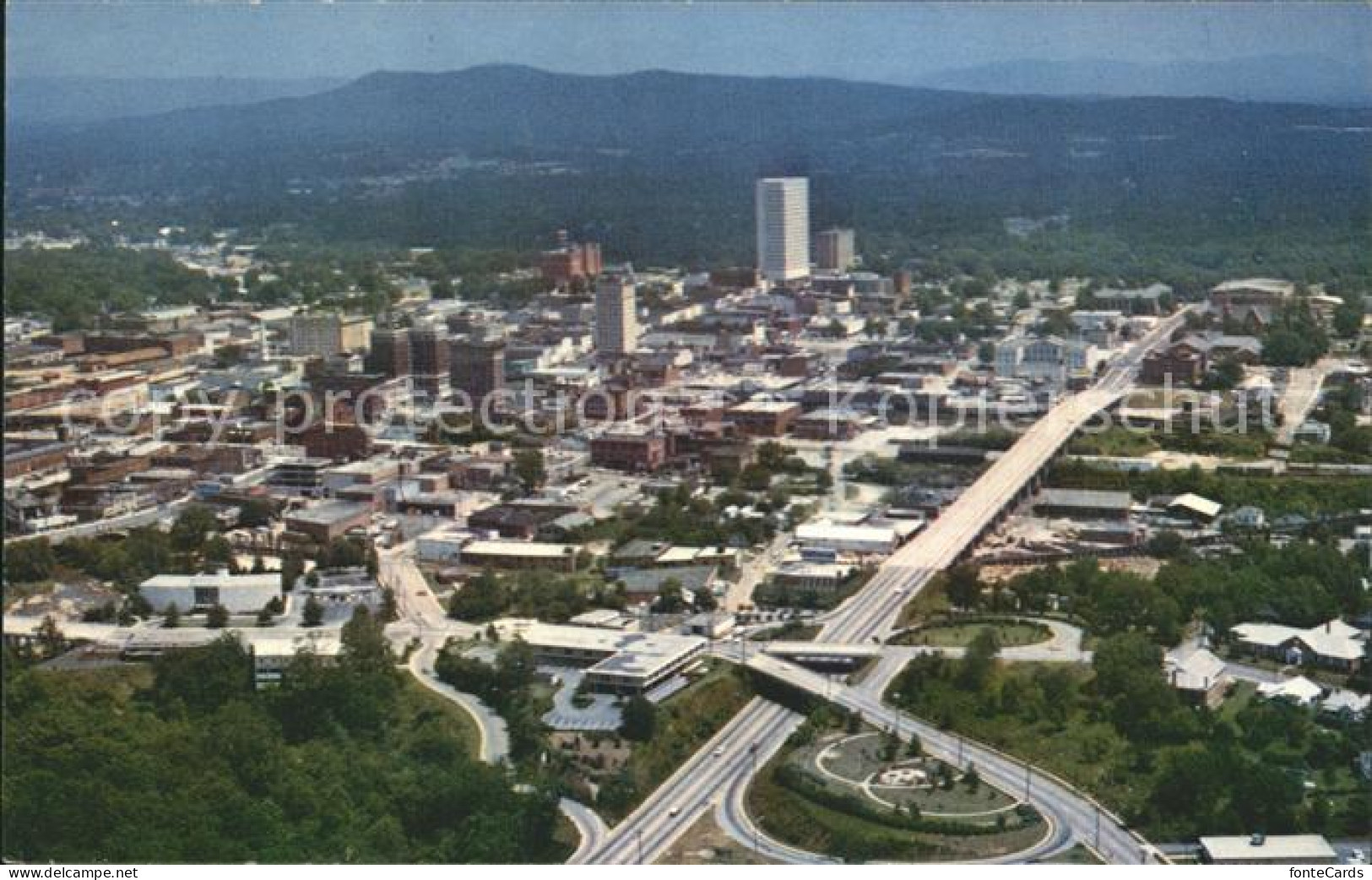 72278341 Greenville_South_Carolina Business Section Aerial View - Sonstige & Ohne Zuordnung