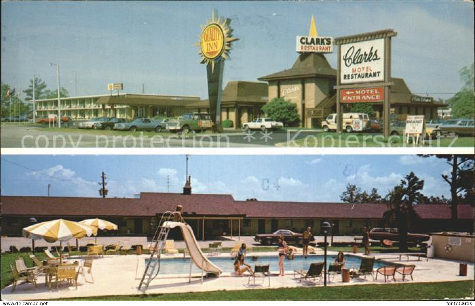 72278338 Santee_South_Carolina Quality Inn Clark's And Restaurant Motel Swimming - Other & Unclassified