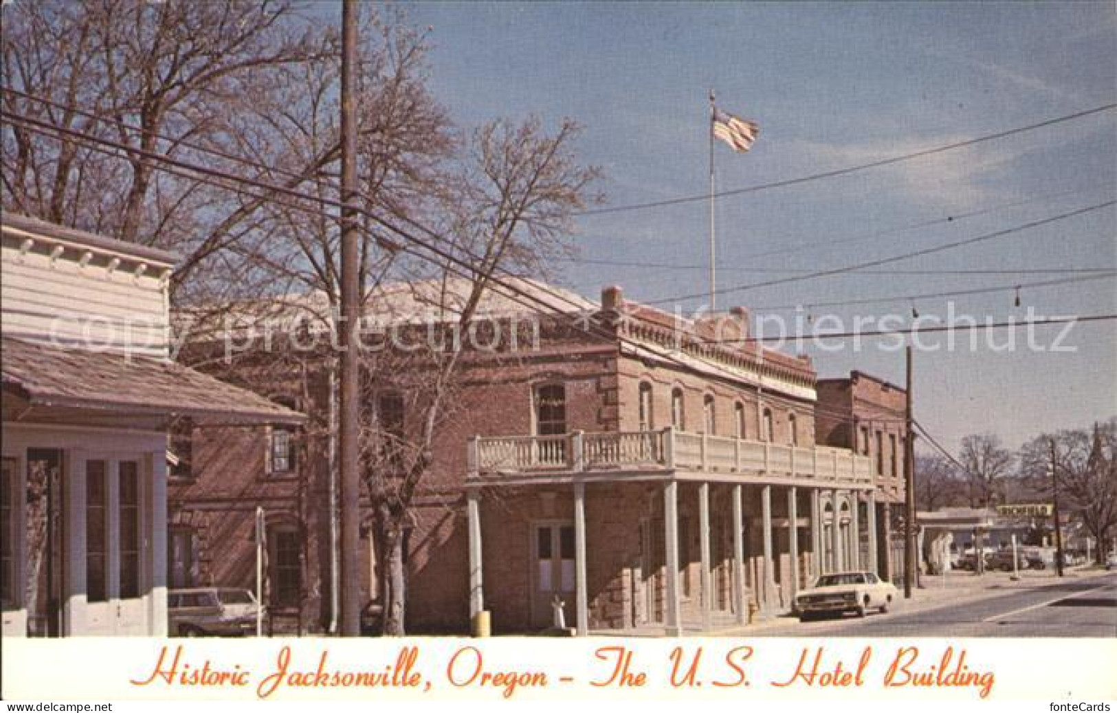 72278229 Jacksonville_Oregon Historic Jacksonville US Hotel Building - Andere & Zonder Classificatie
