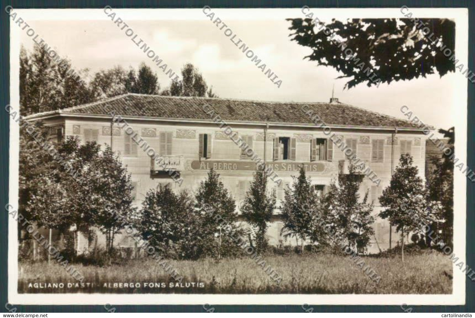 Asti Agliano Terme Foto Cartolina ZB1620 - Asti