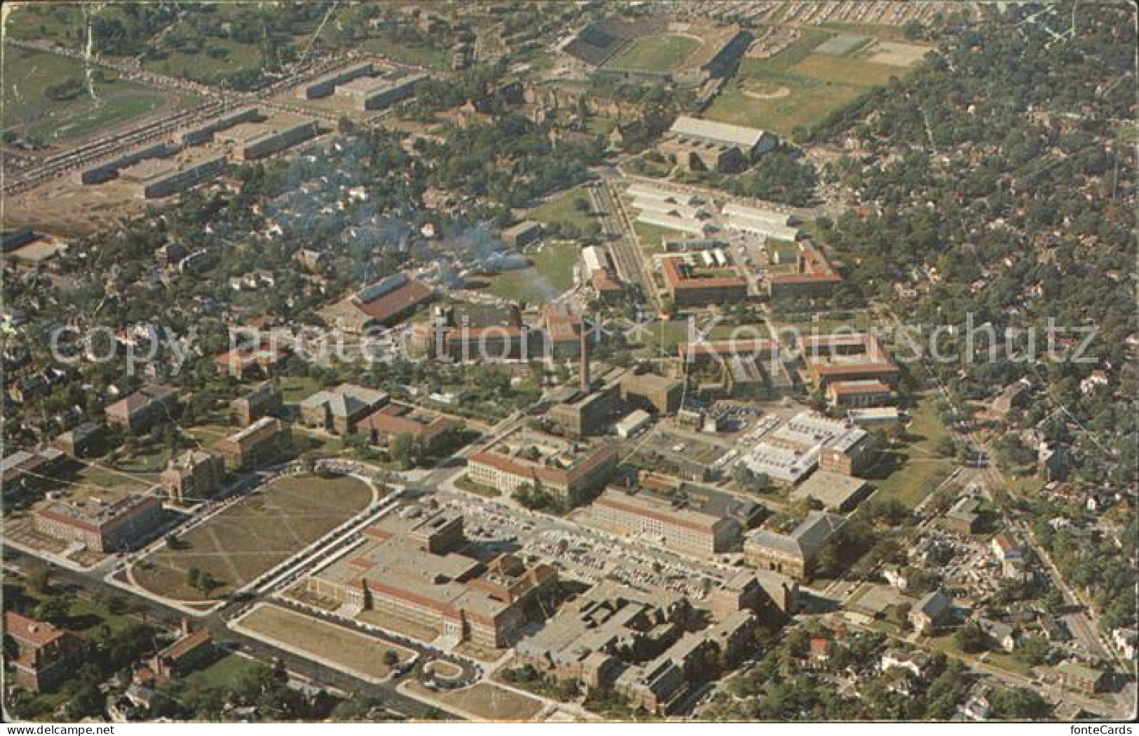 72278221 Lafayette_Indiana Purdue University Campus Aerial View - Autres & Non Classés