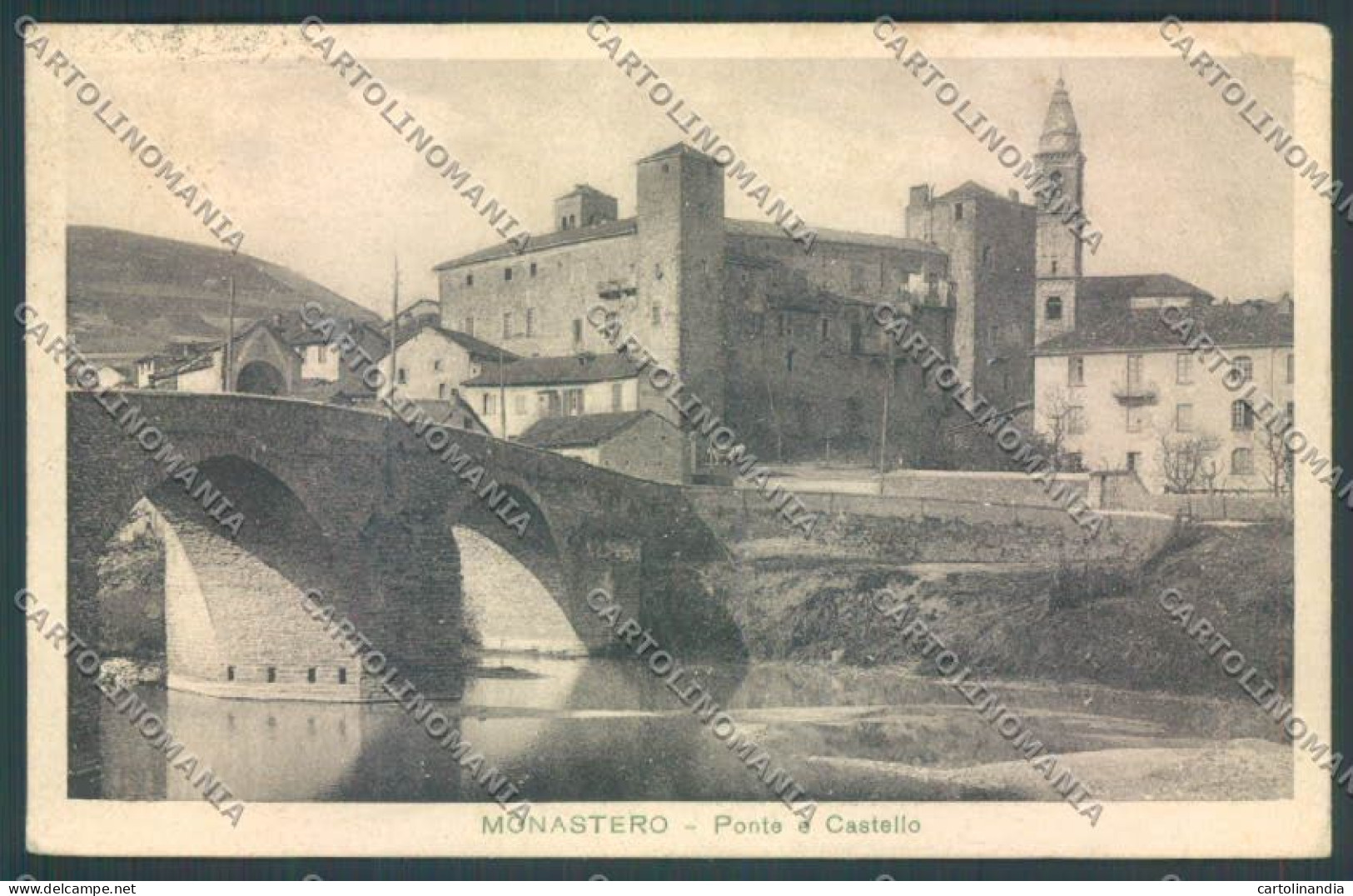 Asti Monastero Bormida Cartolina ZB1696 - Asti