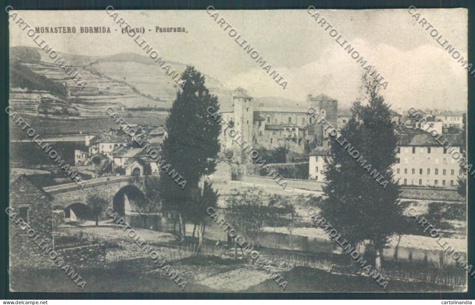 Asti Monastero Bormida Cartolina ZB1698 - Asti