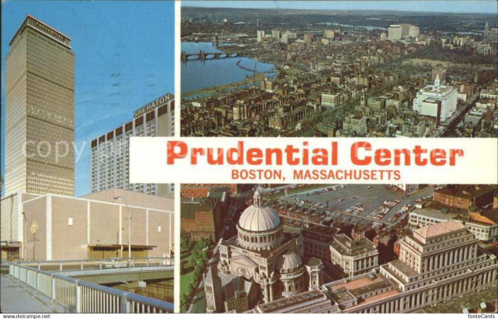 72278196 Boston_Massachusetts Prudential Center Tower War Memorial Auditorium Sh - Other & Unclassified