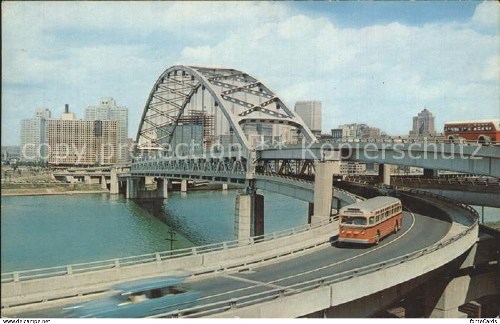 72278170 Pittsburgh Fort Pitt Bridge Pittsburgh - Sonstige & Ohne Zuordnung