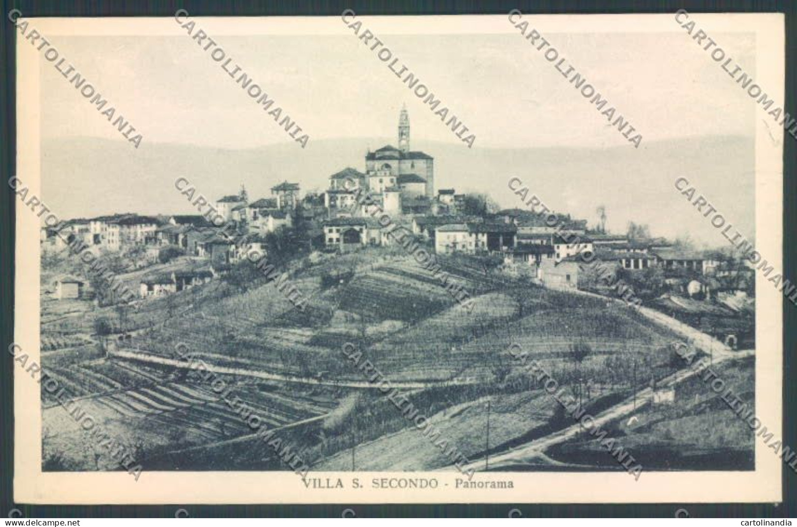 Asti Villa San Secondo Cartolina ZB1843 - Asti
