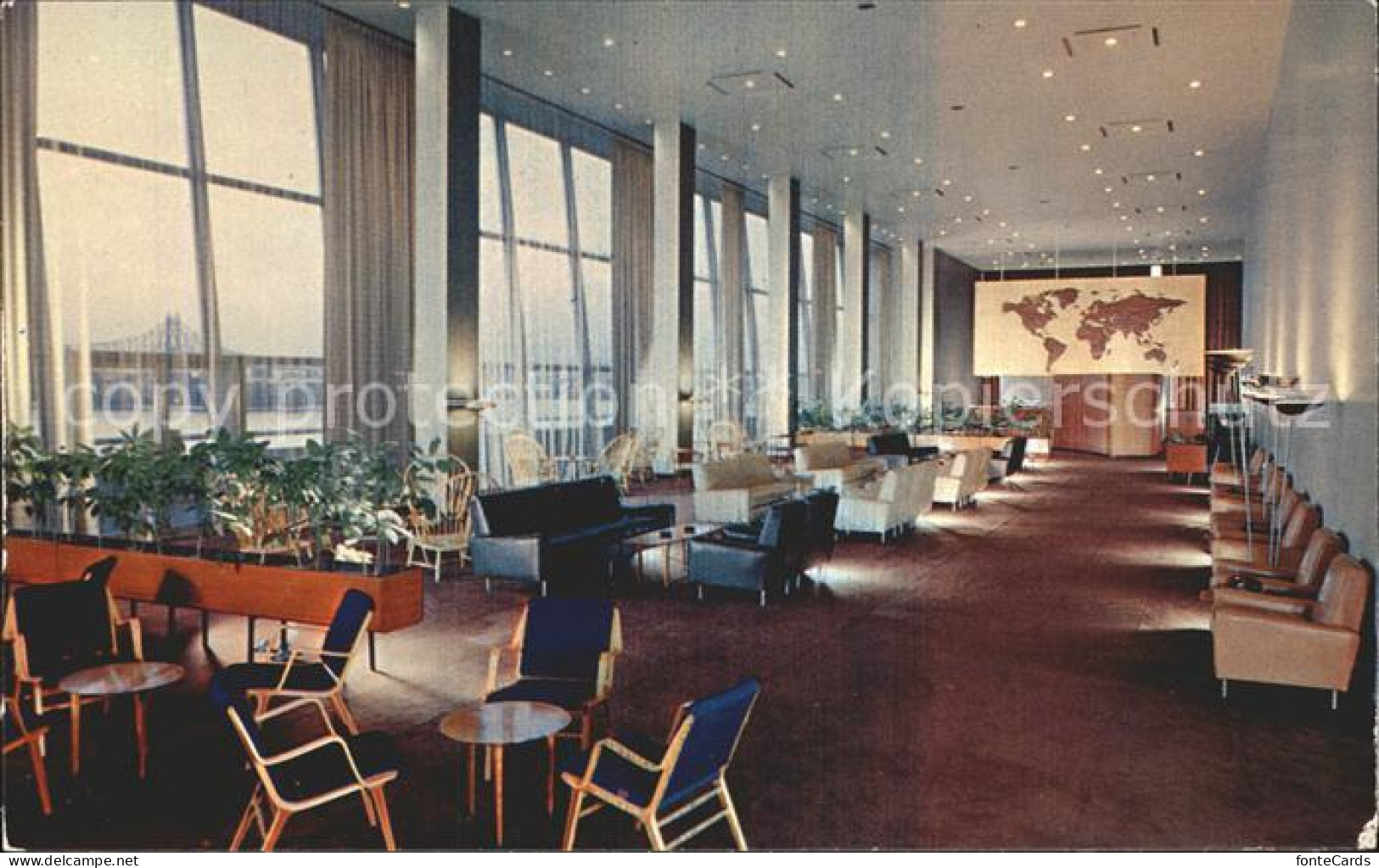 72274506 New_York_City United Nations Delegates Lounge  - Andere & Zonder Classificatie