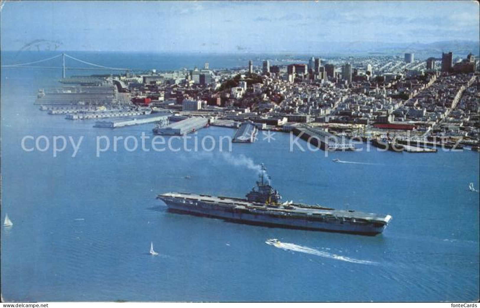 72273569 San_Francisco_California Fliegeraufnahme Hafen - Andere & Zonder Classificatie