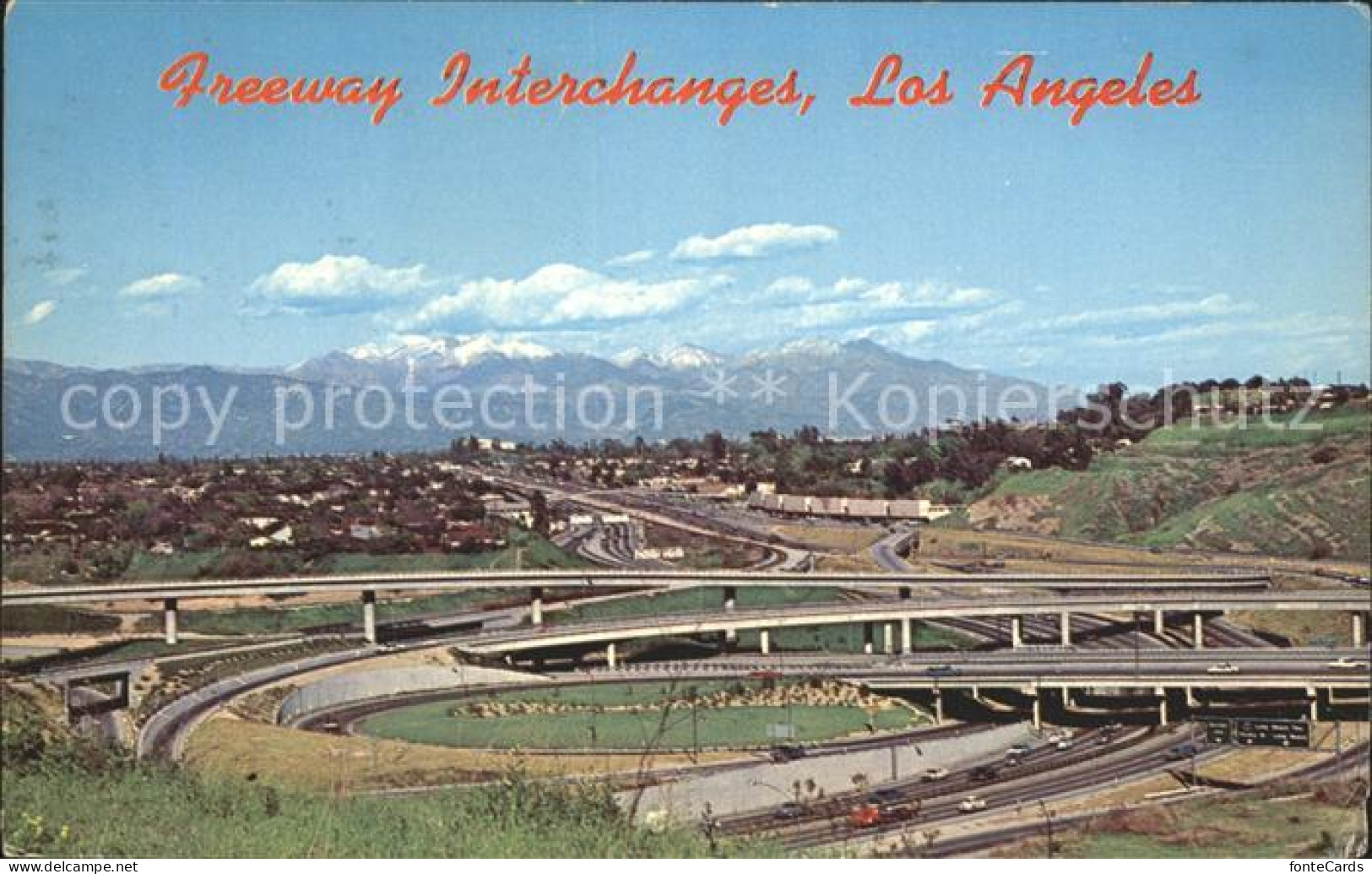 72272890 Los_Angeles_California San Bernadino Long Beach Freeway  - Sonstige & Ohne Zuordnung