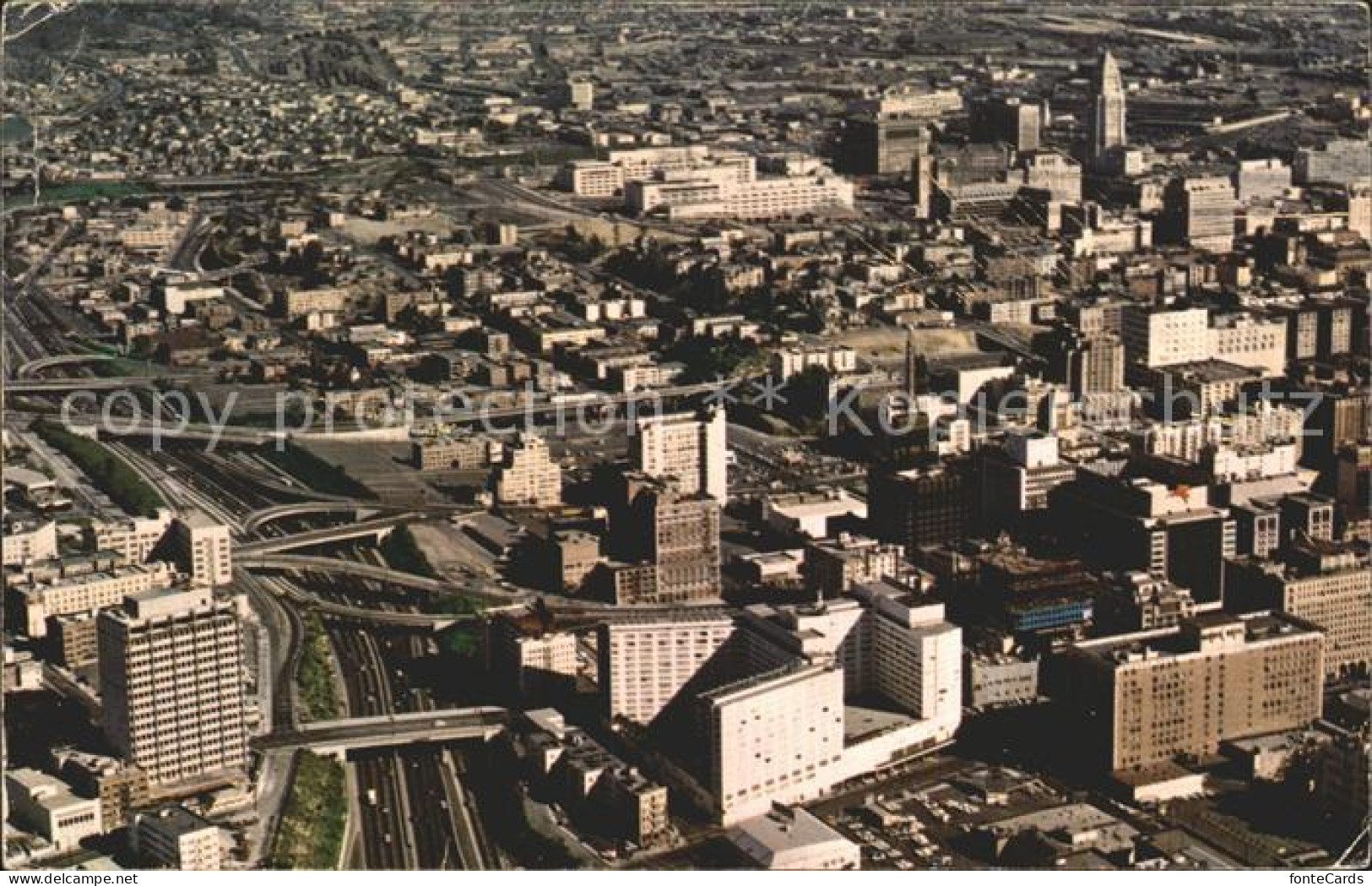 72272888 Los_Angeles_California Harbor Freeway Downtown  - Andere & Zonder Classificatie