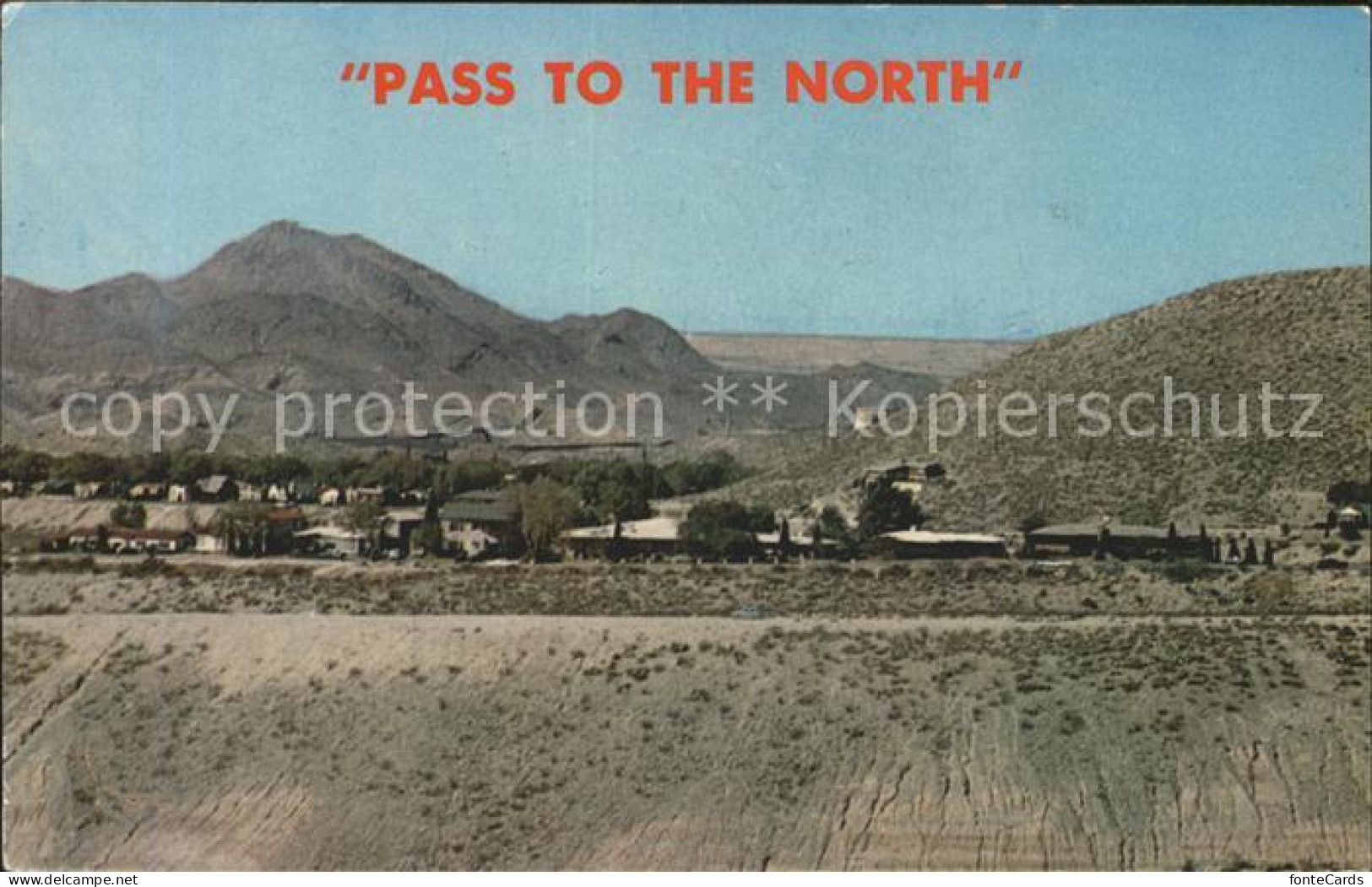 72272884 El_Paso_Texas Pass To The North  - Autres & Non Classés