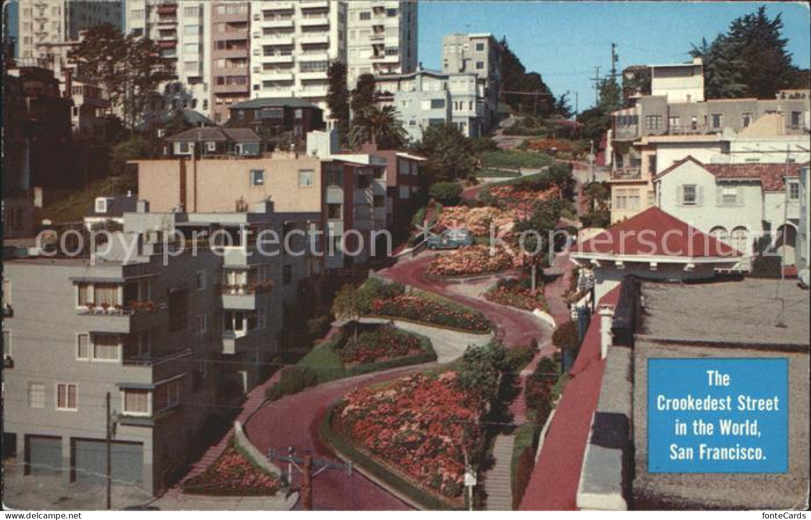 72272872 San_Francisco_California Lombard Street  - Autres & Non Classés