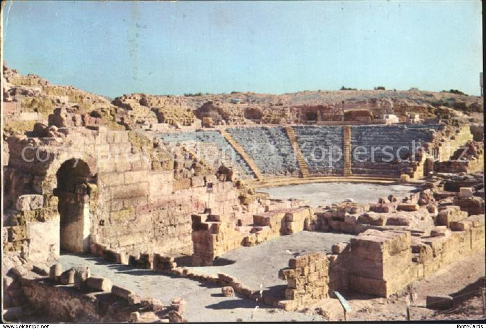 72272811 Caesarea Israel Amphitheater From Herodus Time Antike Staette Caesarea  - Israël