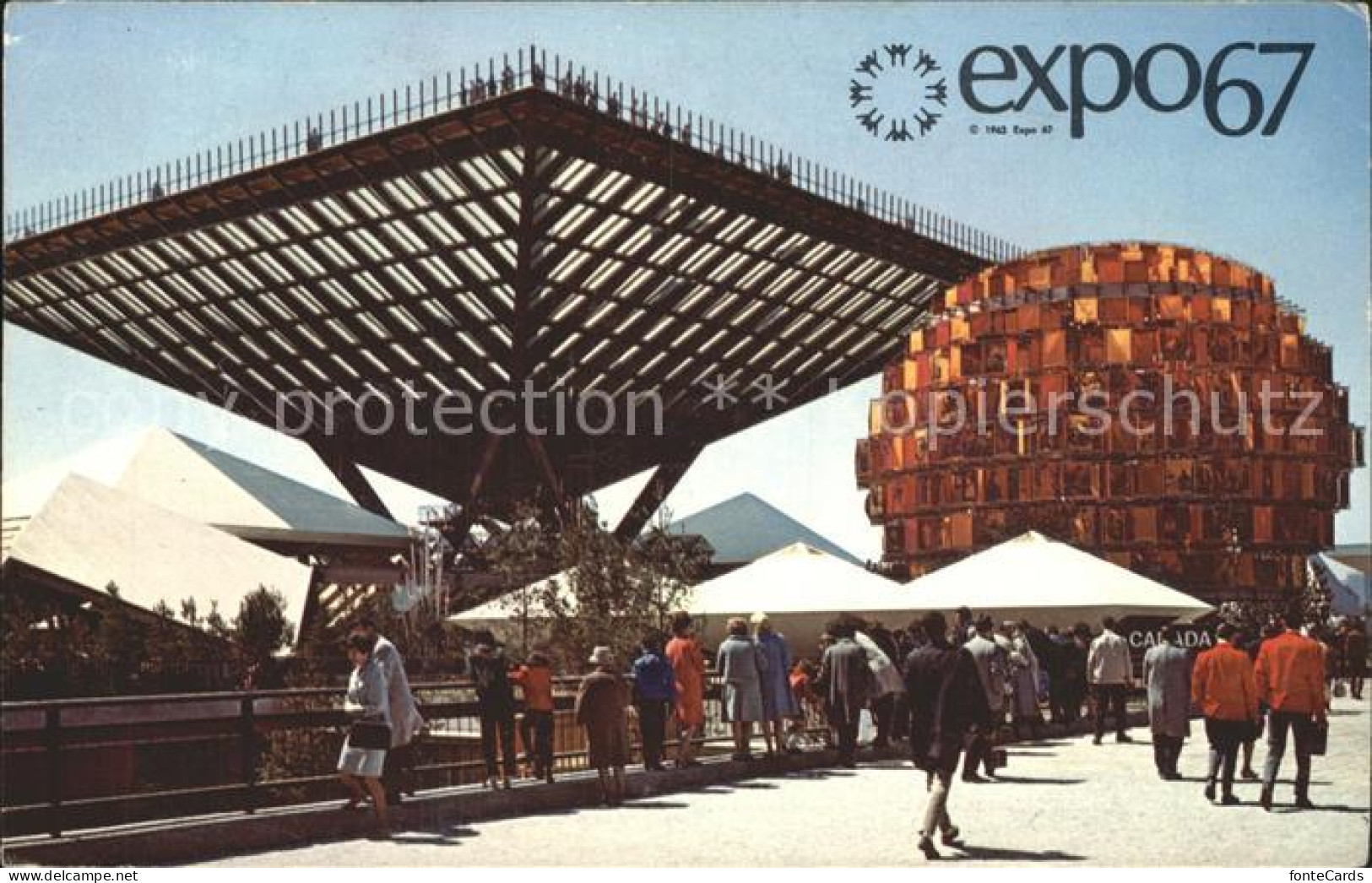 72271971 Montreal Quebec Expo 67 Pavillon Du Canada  Montreal - Sin Clasificación