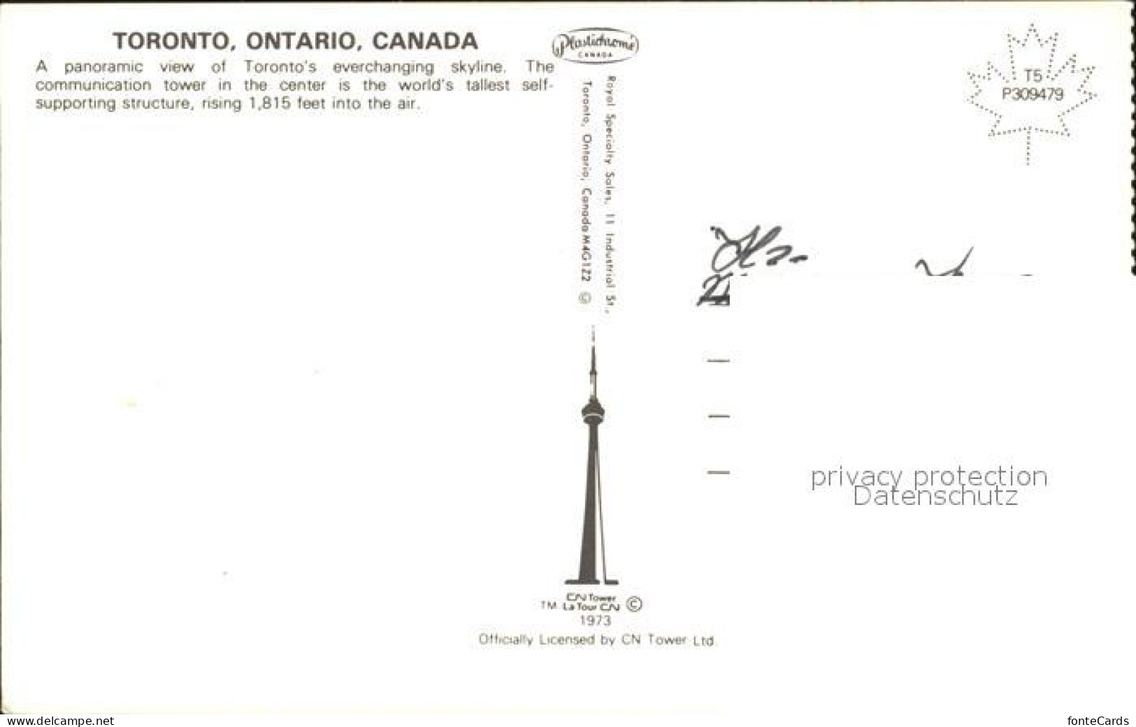 72271966 Toronto Canada Everchanging Skyline   - Non Classificati