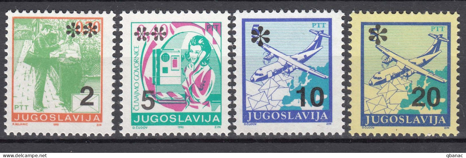 Yugoslavia 1992 Mi#2565-2568 Mint Never Hinged - Unused Stamps