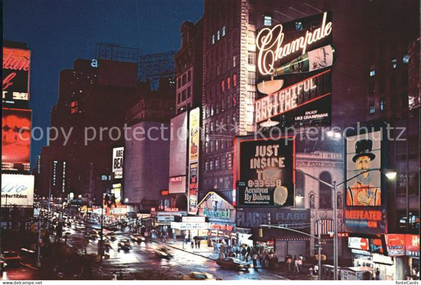 72271140 New_York_City Time Square Broadway And 46th St At Night - Sonstige & Ohne Zuordnung