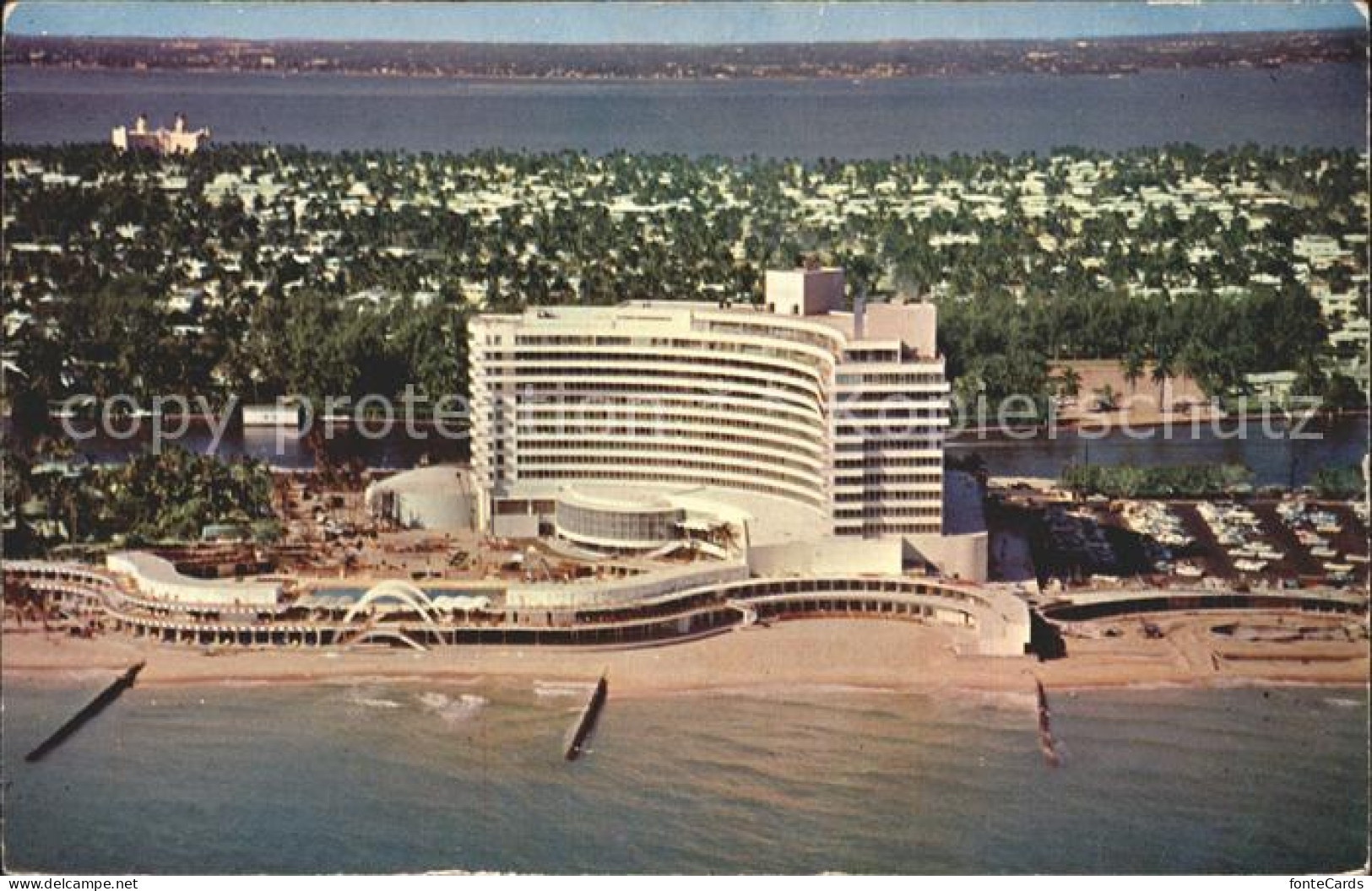 72271061 Miami_Beach Fontainebleau Resort Hotel Air View - Altri & Non Classificati