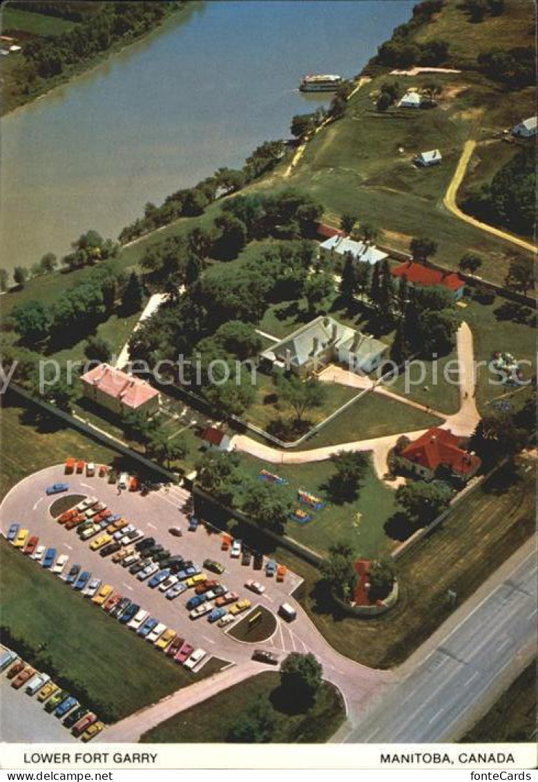 72270745 Manitoba Lower Fort Garry Aerial View Manitoba - Non Classés