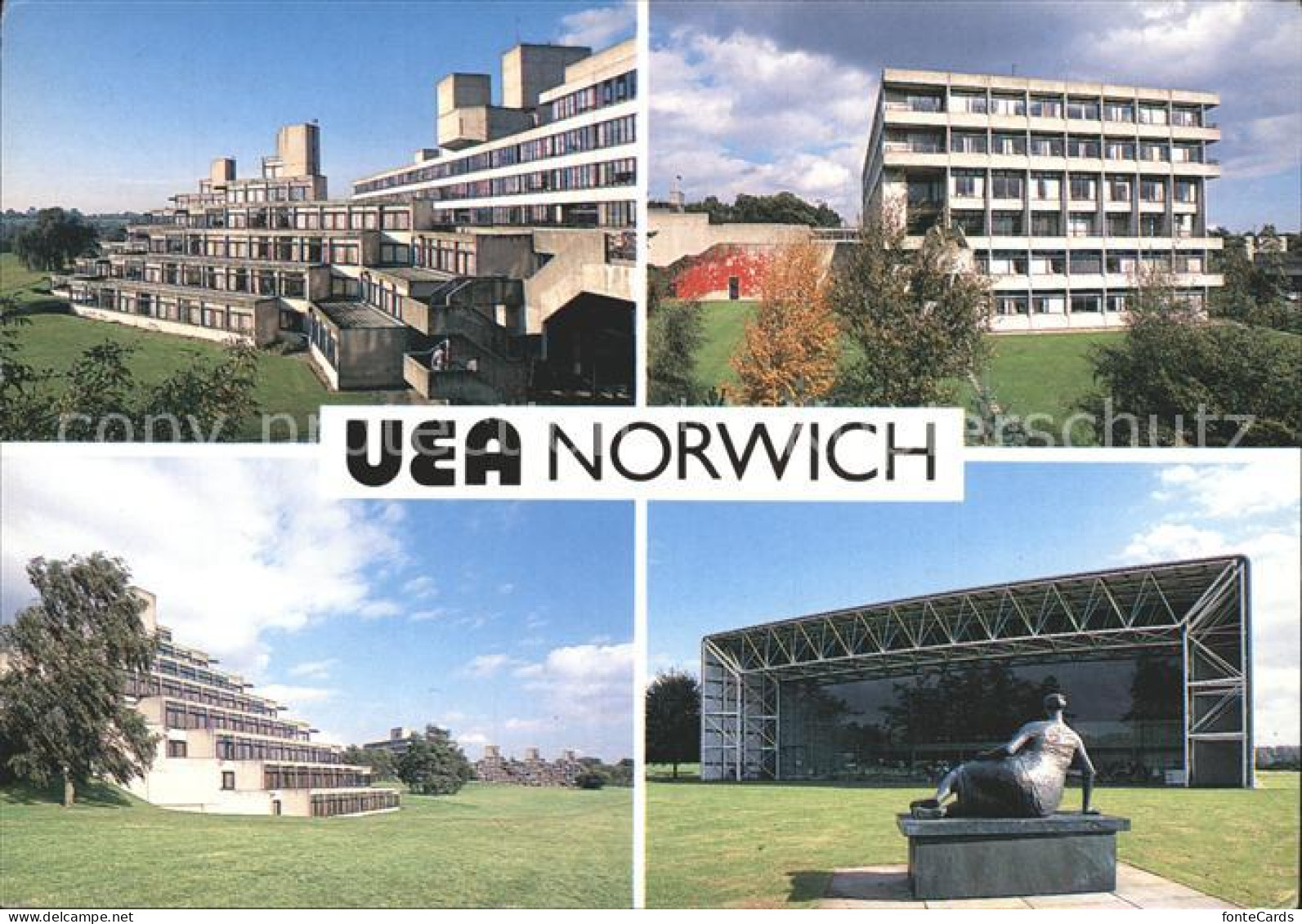72264595 Norwich UK UEA Norwich Universitaetsgelaende  - Andere & Zonder Classificatie
