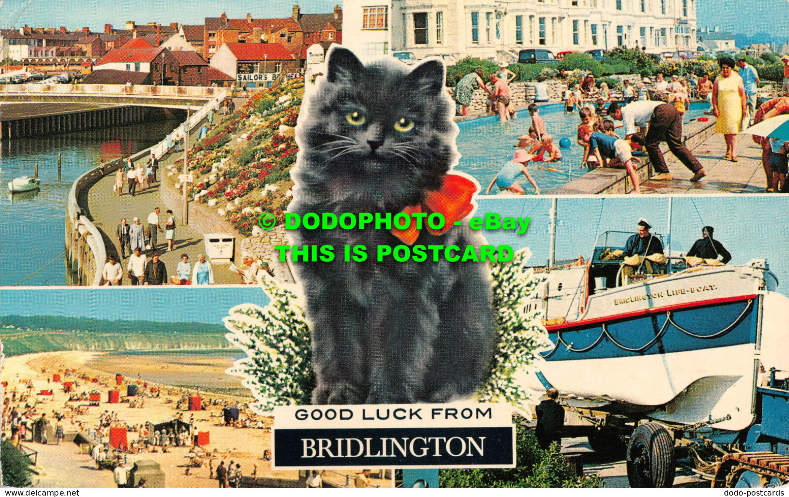 R496207 Good Luck From Bridlington. Color Gloss View Series. Bamforth. 1977. Mul - Mondo