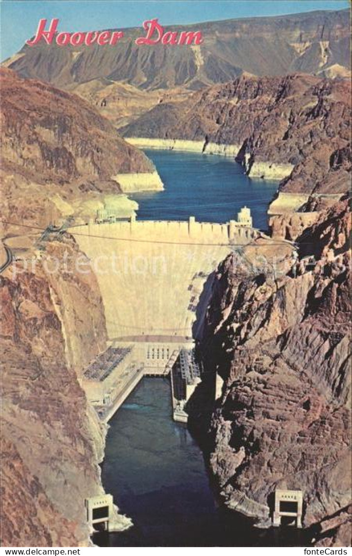 72259297 Las_Vegas_Nevada Hoover Dam Aerial View - Autres & Non Classés