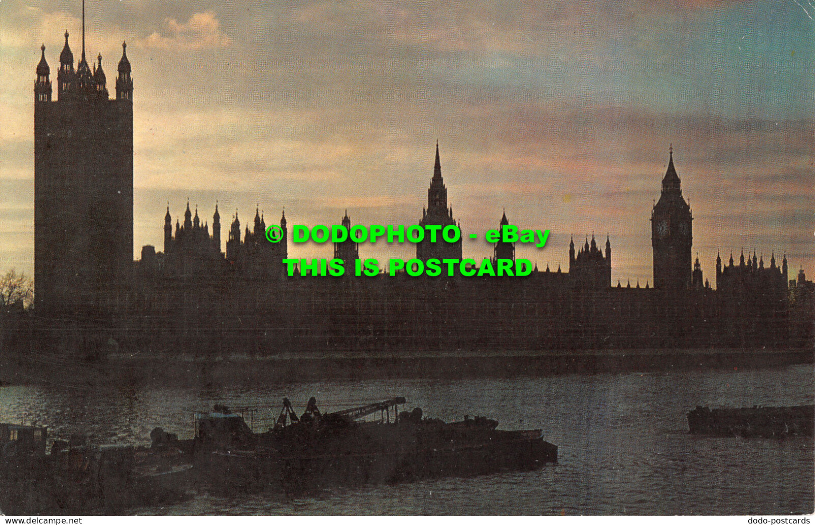 R496473 Sunrise Over Houses Of Parliament. London. Natural Colour Series. The Ph - Autres & Non Classés