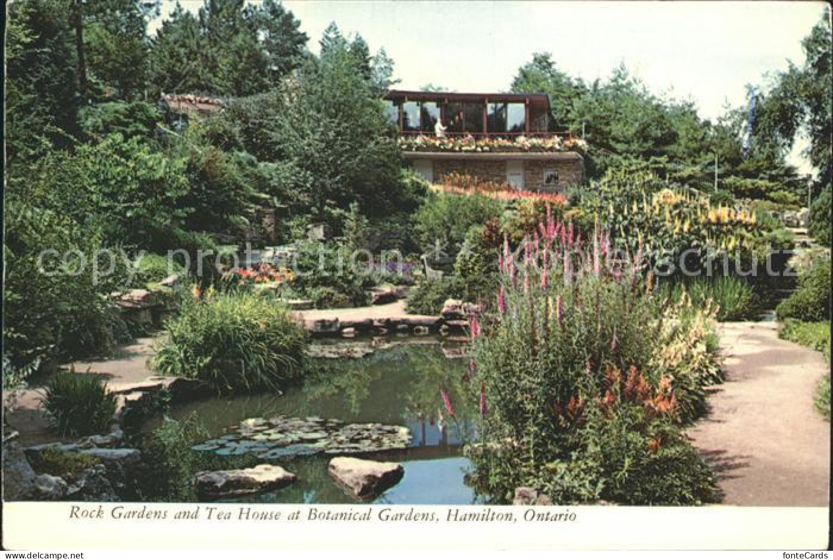 72259281 Hamilton Ontario Rock Gardens And Tea House At Botanical Gardens Hamilt - Zonder Classificatie