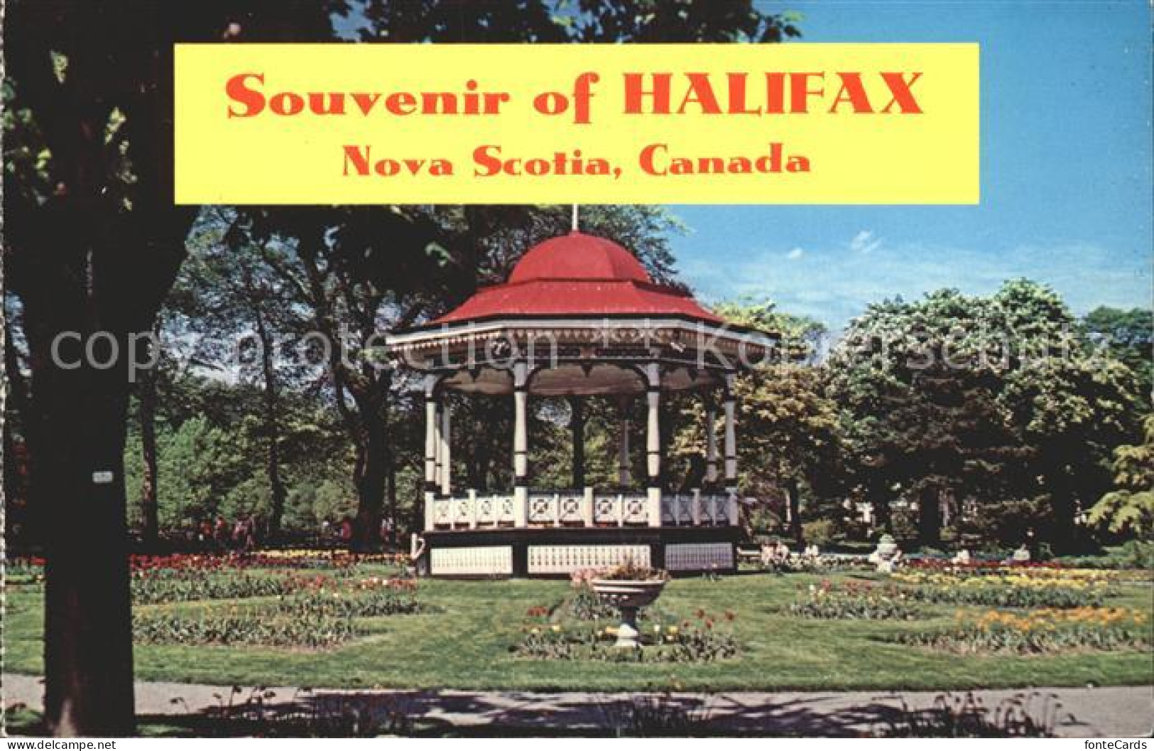 72259264 Halifax Nova Scotia Bandstand In Public Garden Halifax Nova Scotia - Zonder Classificatie
