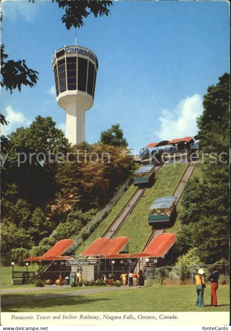 72257923 Niagara Falls Ontario Panasonic Tower And Incline Railway Niagara Falls - Sin Clasificación