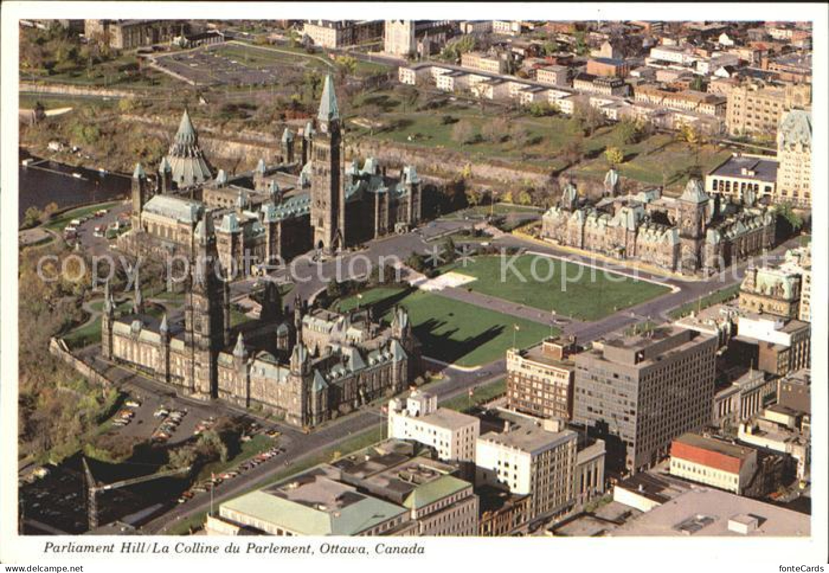 72257918 Ottawa Ontario Fliegeraufnahme Parliament Hill Ottawa - Unclassified