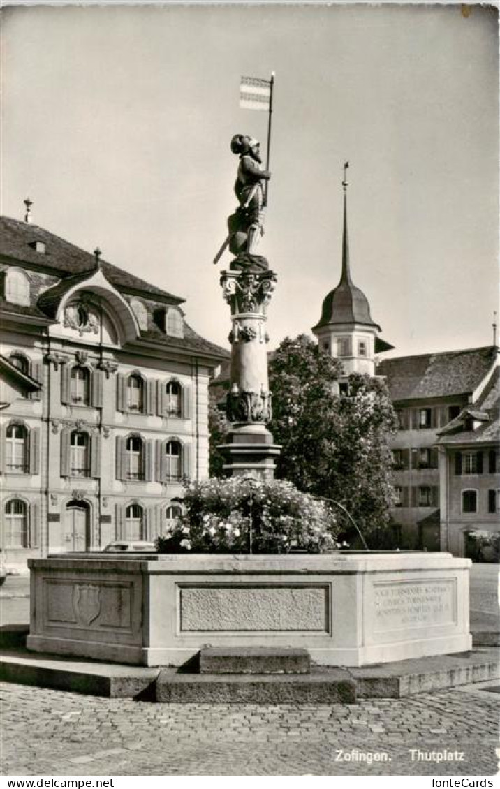 13948690 Zofingen_AG Thutplatz Brunnen - Autres & Non Classés